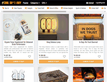 Tablet Screenshot of coolshitibuy.com